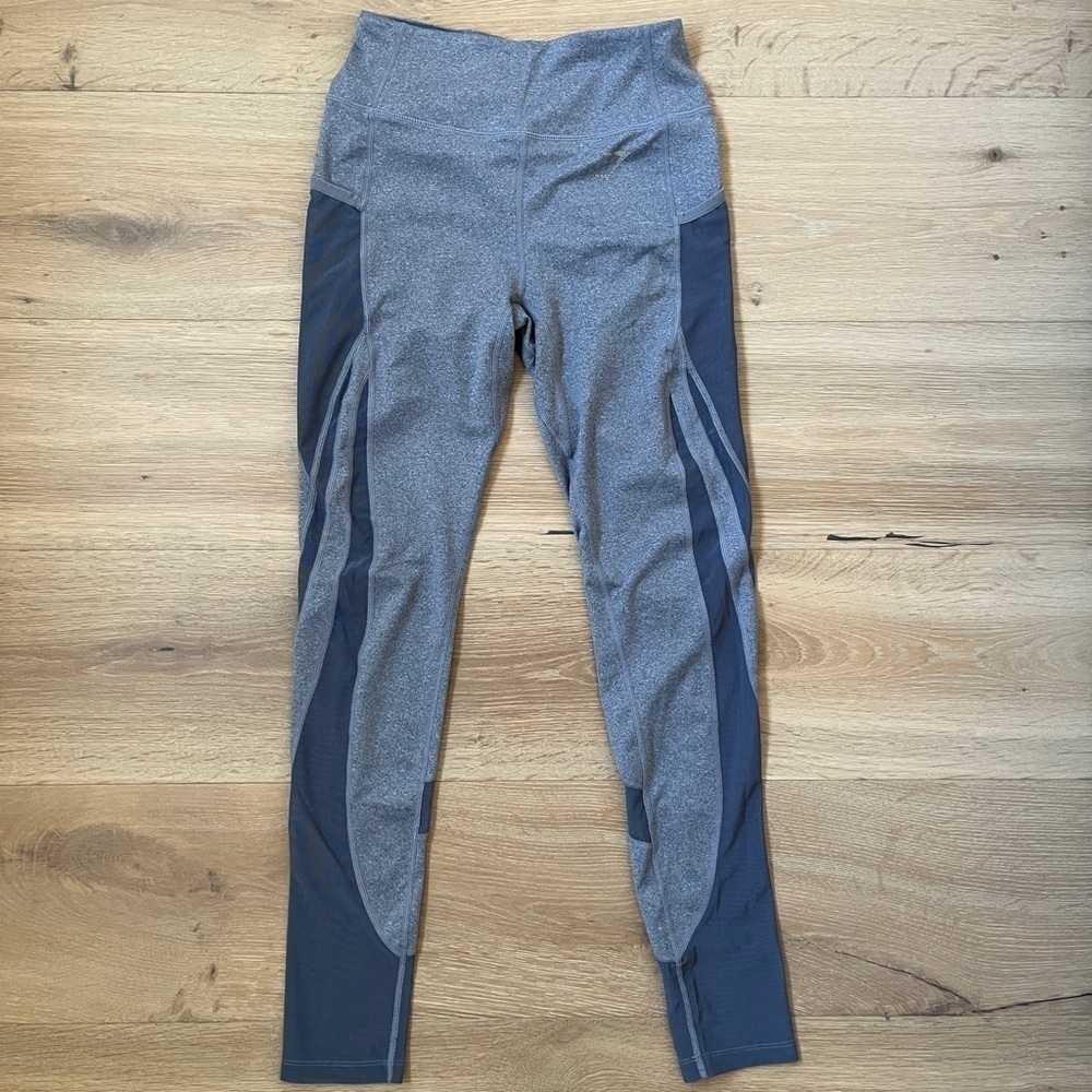 Gymshark Sculpture Leggings Blue/Gray Sz S *H29”